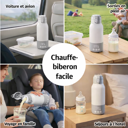 Chauffe biberon portable